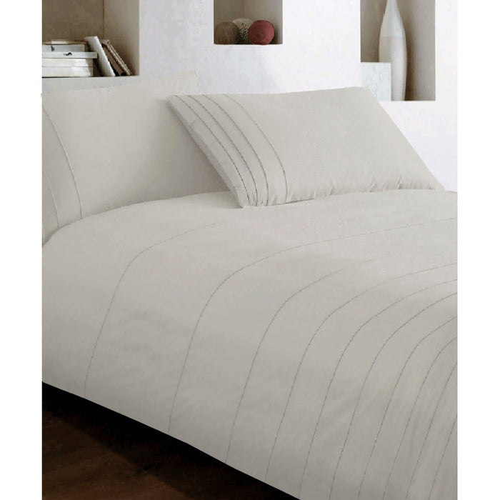 Brooklyn Linen Quilt Cover Set 250 Thread Count 100% Cotton  240 x 210 cm King