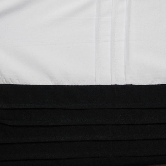 Pintuck Black Quilt Cover Set Single Comforter Pillowcase Bedding Set