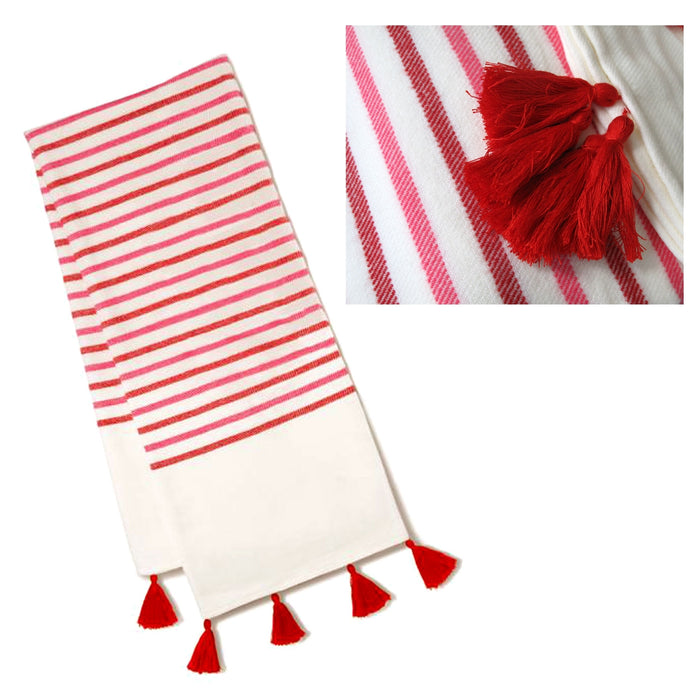 Avon Tassel Throw Rug 125 x 150 cm Acrylic Machine Washable