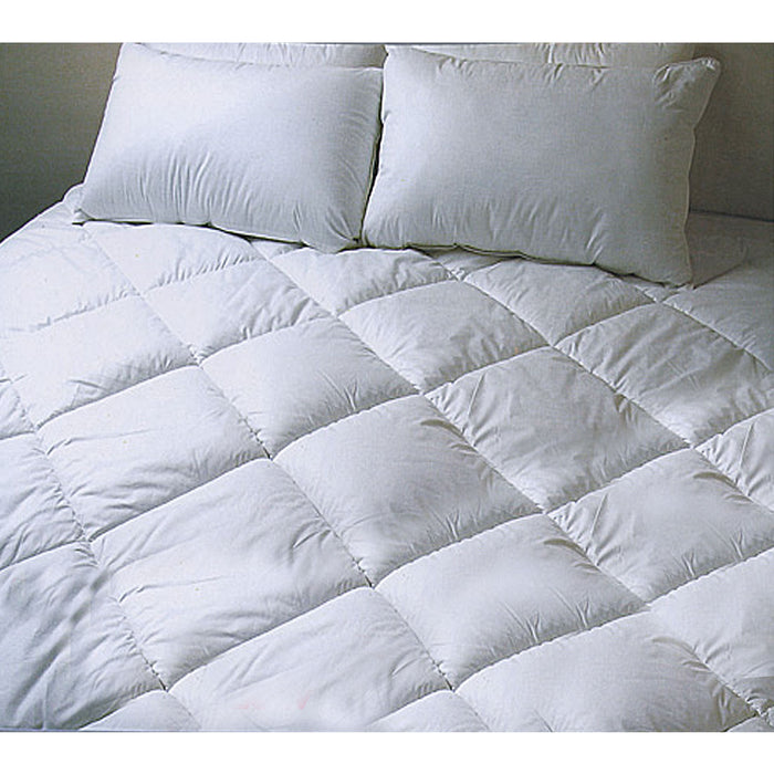 Air Soft Fully Fitted Underlay Cotton KING SINGLE 107 x 203 + 40 cm