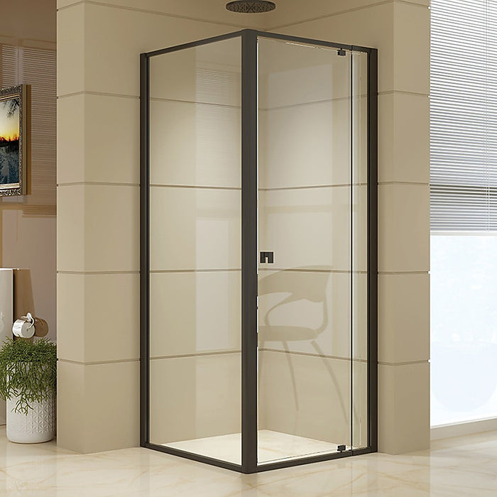 Semi Frameless Shower Screen (74~82)x 195cm & (77~80)x 195cm Side AS/NZS GlassHigh Quality