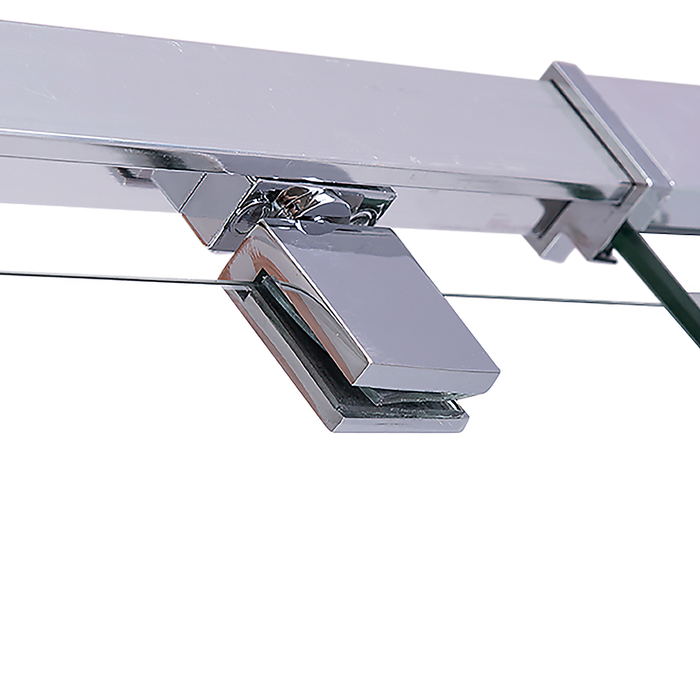 Semi Frameless Shower Screen (82~90)x 195cm & (77~80)x 195cm Side AS/NZS Glass