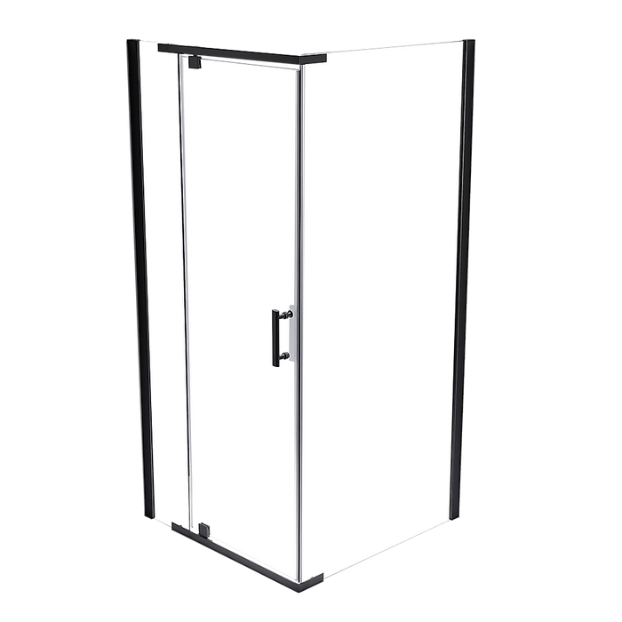 Shower Screen 1000x700x1900mm Framed Safety Glass Pivot Door By Della FrancescaHigh Quality