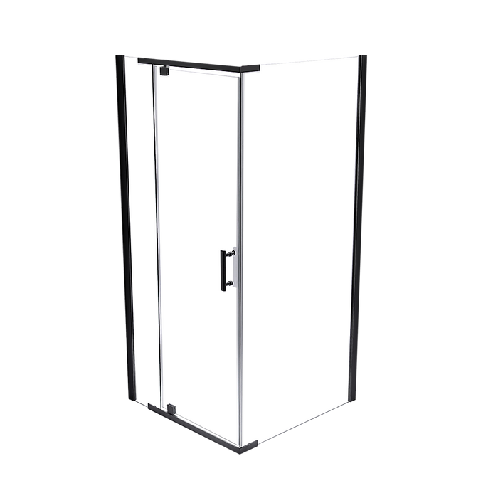 Shower Screen 1000x900x1900mm Framed Safety Glass Pivot Door By Della FrancescaHigh Quality
