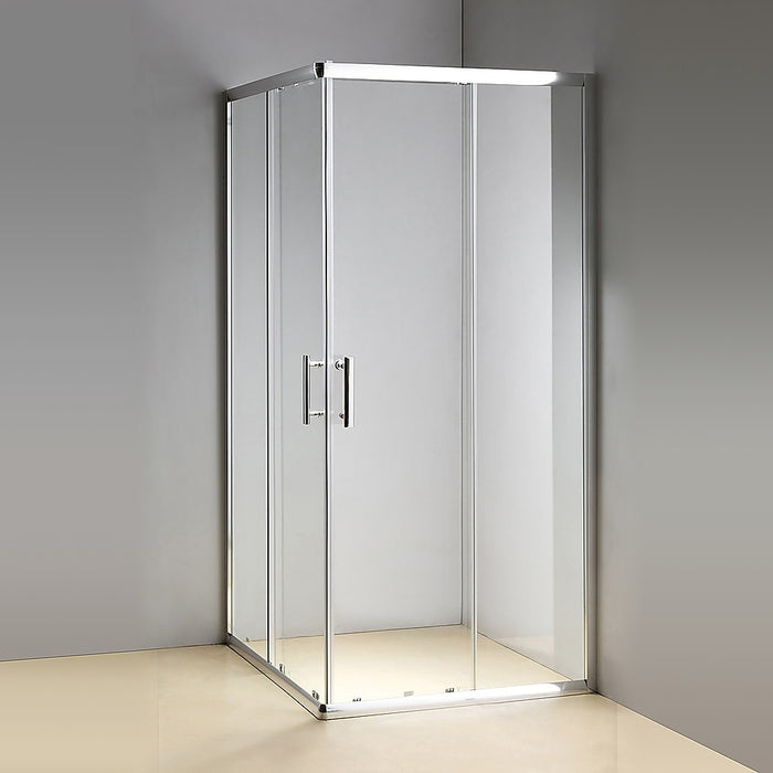 1000 x 800mm Sliding Door Nano Safety Glass Shower Screen By Della FrancescaHigh Quality