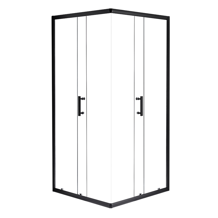 900 x 1000mm Sliding Door Nano Safety Glass Shower Screen By Della FrancescaHigh Quality