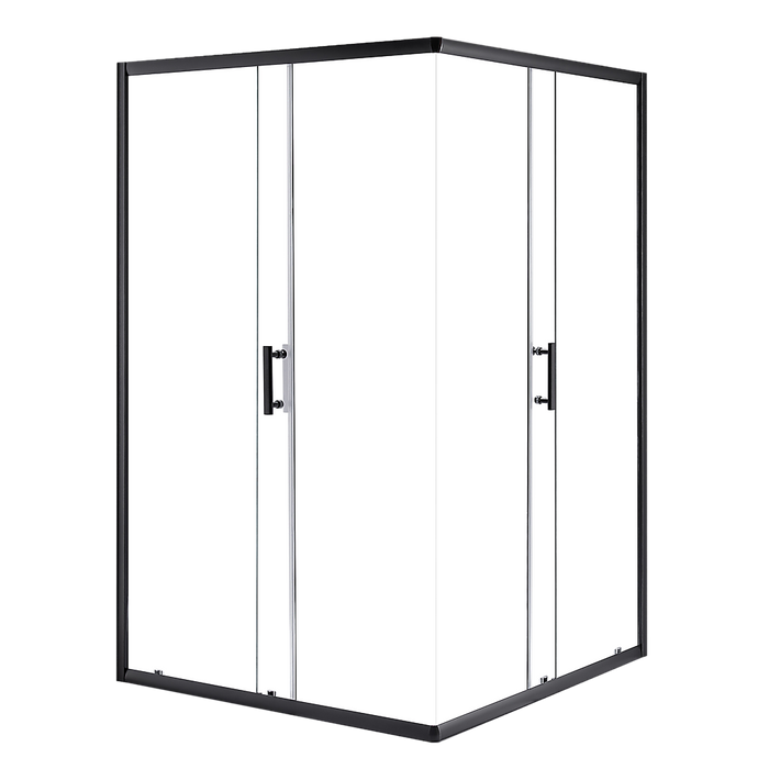 1200 x 800mm Sliding Door Nano Safety Glass Shower Screen By Della FrancescaHigh Quality