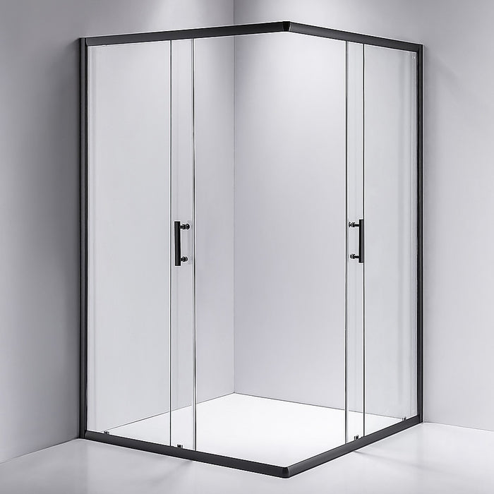 1200 x 1000mm Sliding Door Nano Safety Glass Shower Screen By Della FrancescaHigh Quality