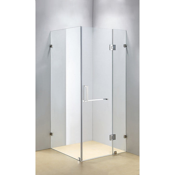 1000 x 900mm Frameless 10mm Glass Shower Screen By Della FrancescaHigh Quality