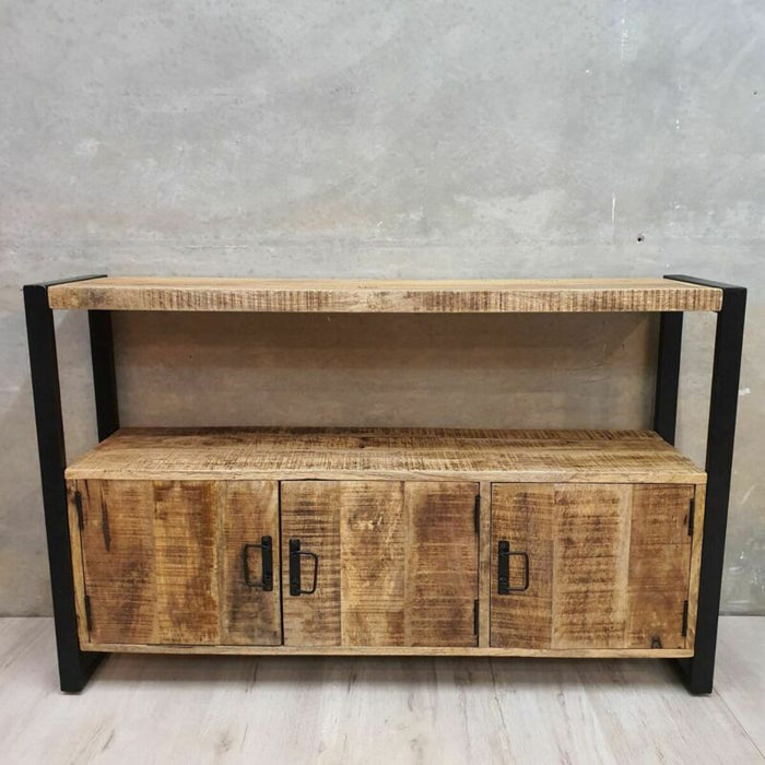 Bethany Mango Wood Side Cabinet/Buffet Table/Side Boards 120cm Long