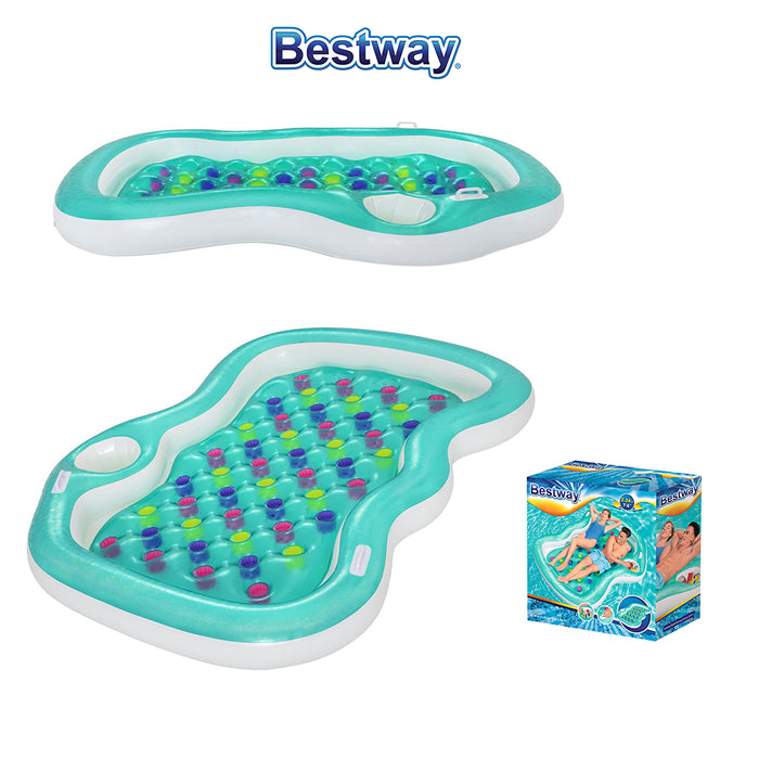 Bestway With ice bucket Double Designer Lounge Float for 2 person AU STOCK