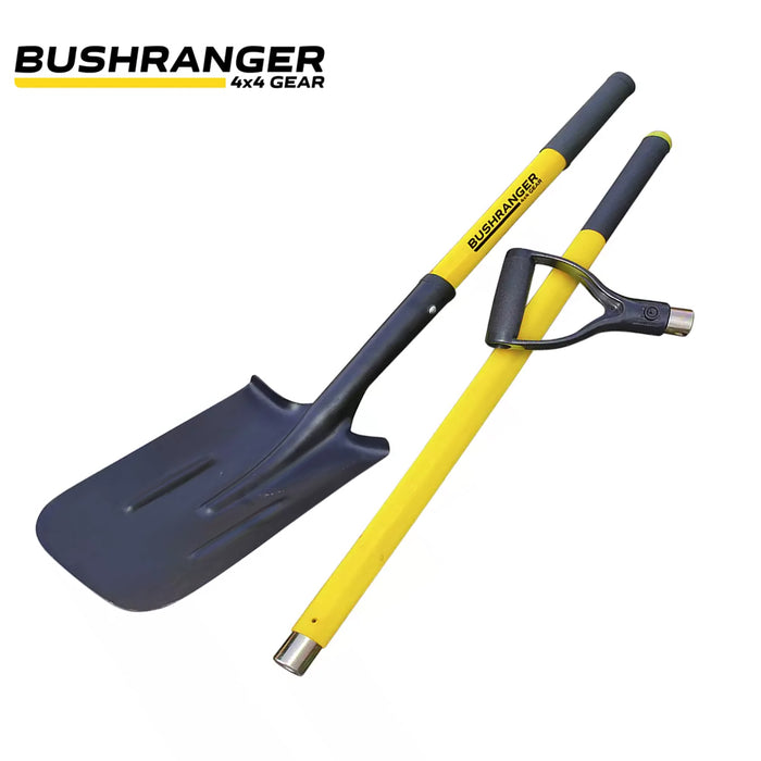 Bushranger 4x4 Gear SMulti-Use Long Handle Shovel D-Handle Spade For Camping AU STOCK