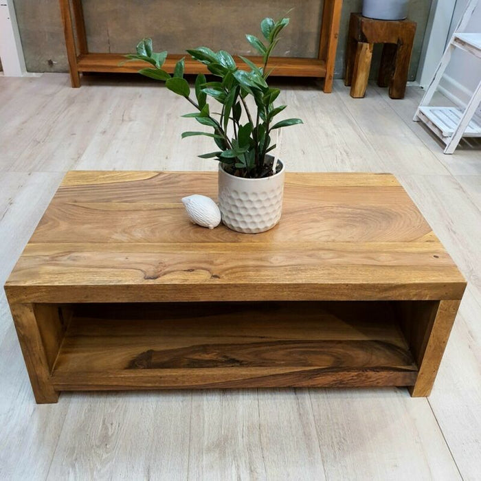 [MANGO TREES] "Plover" Rosewood Wood Coffee Table