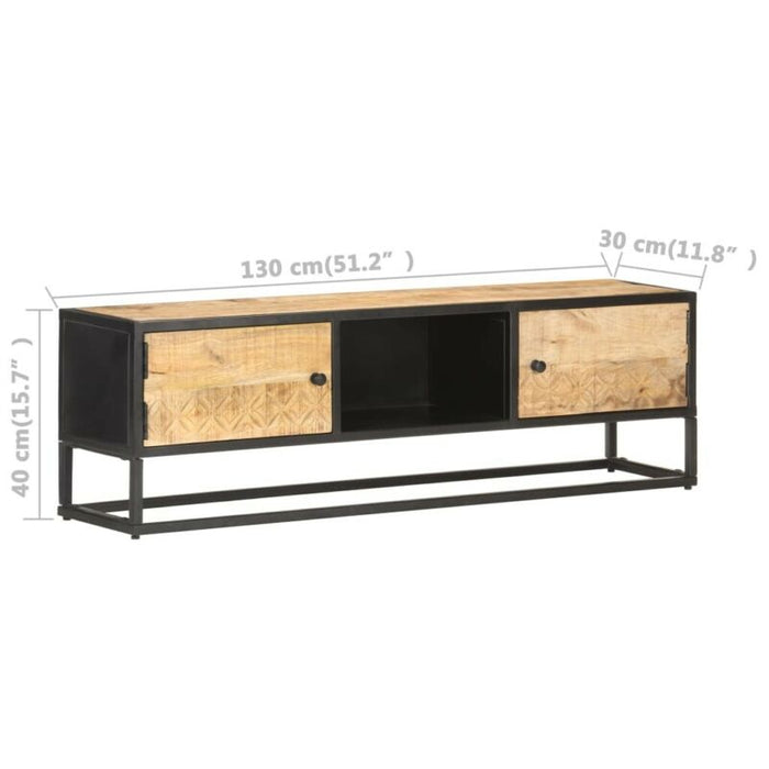 [MANGO TREES] "Rutland" Mango Wood TV Unit/Entertainment Cabinet