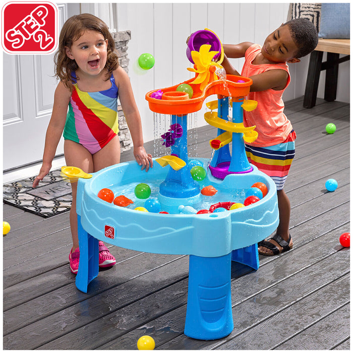 Step 2 Summer Seaside Rushing Rapids Water Table Water Table with 21 Accessories