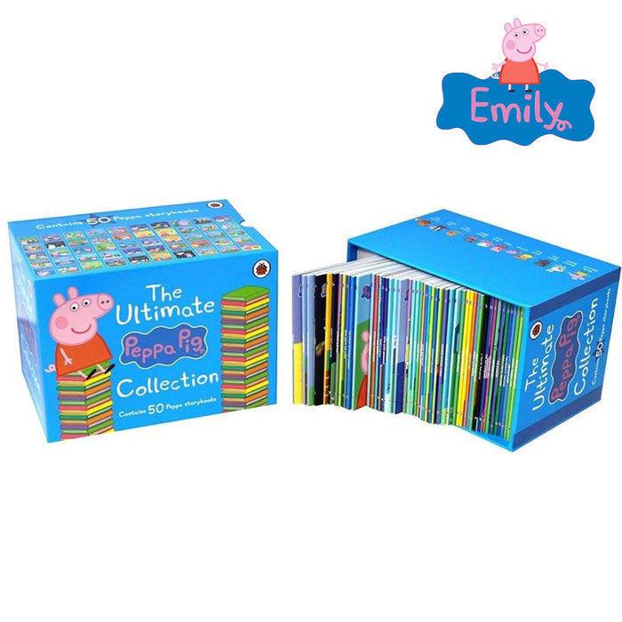 The Ultimate Peppa Pig Book Collection Contains 50 Peppa Storybooks Box Set