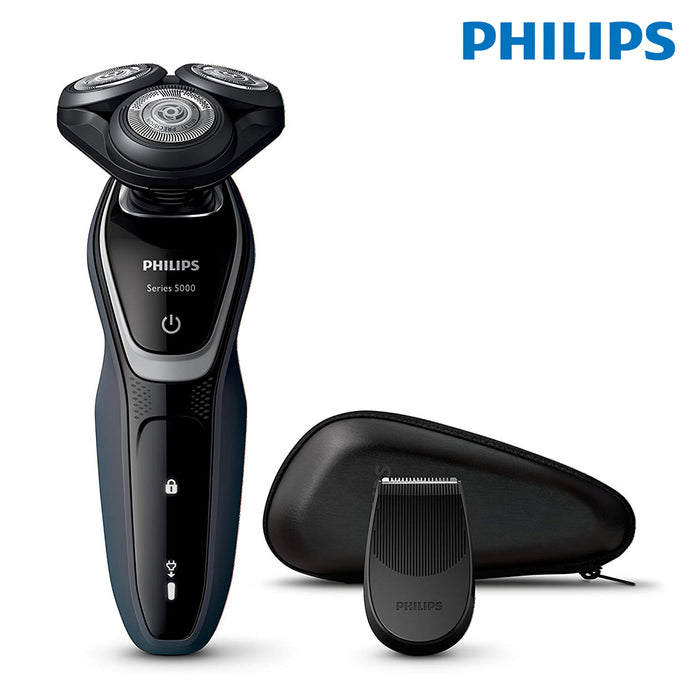 Philips Wet & Dry Cordless Shaver S5290 Series 5000 3 Blade/Shaving Heads