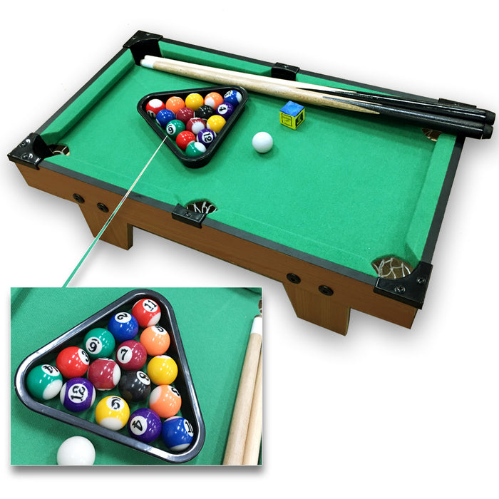 Wooden Mini Snooker Tables-Billiards Games For Kids Set Toy/Extra Size