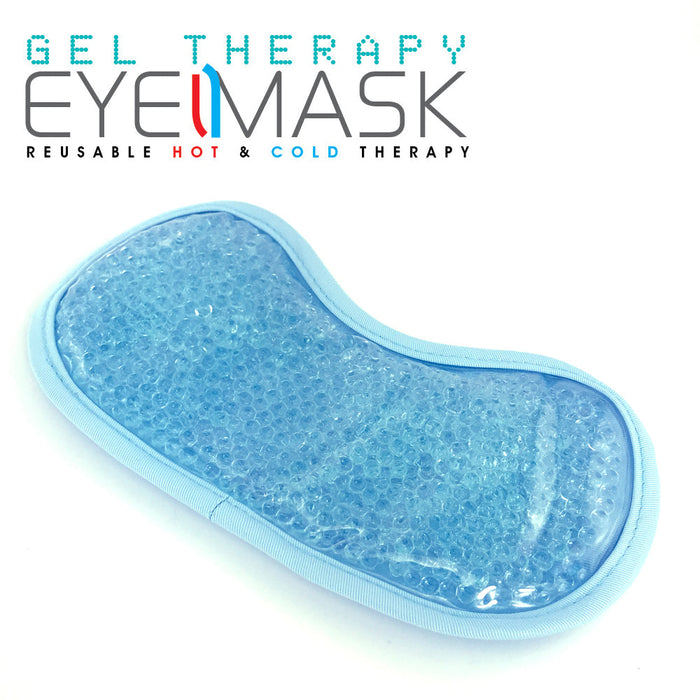 For Hot Cold Therapy & Pain Cooling Reusable Eye Mask With Gel Beads