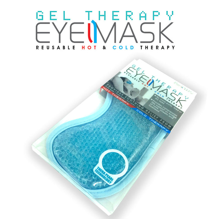 For Hot Cold Therapy & Pain Cooling Reusable Eye Mask With Gel Beads