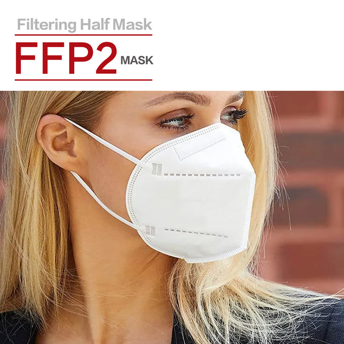 Medinc 25Pcs 4L KF94 face protection 4-Layer KF94 Face Masks 3D Comfortable 100PCS Filter Mouth Face Mask Cover Filtration Rate ≥95% protective Half AU