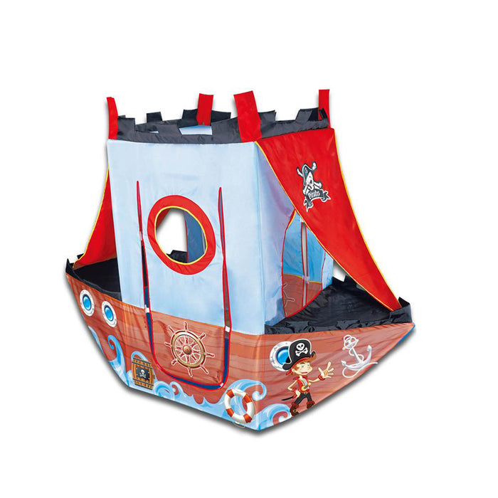 Fun Pirates Ship Play Tent Vehicle Tent Indoor/Outdoor Kids Toy