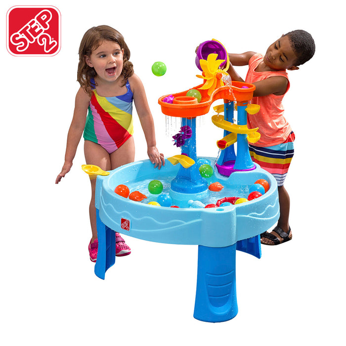 Step2 Rushing Rapids Play Summer Seaside Showers Water Table With 21 Accessories AU STOCK