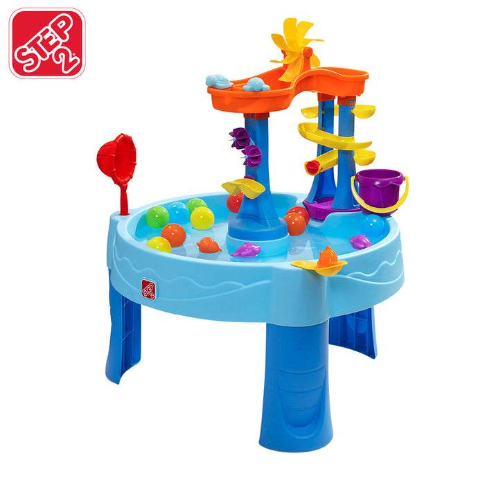 Step2 Rushing Rapids Play Summer Seaside Showers Water Table With 21 Accessories AU STOCK