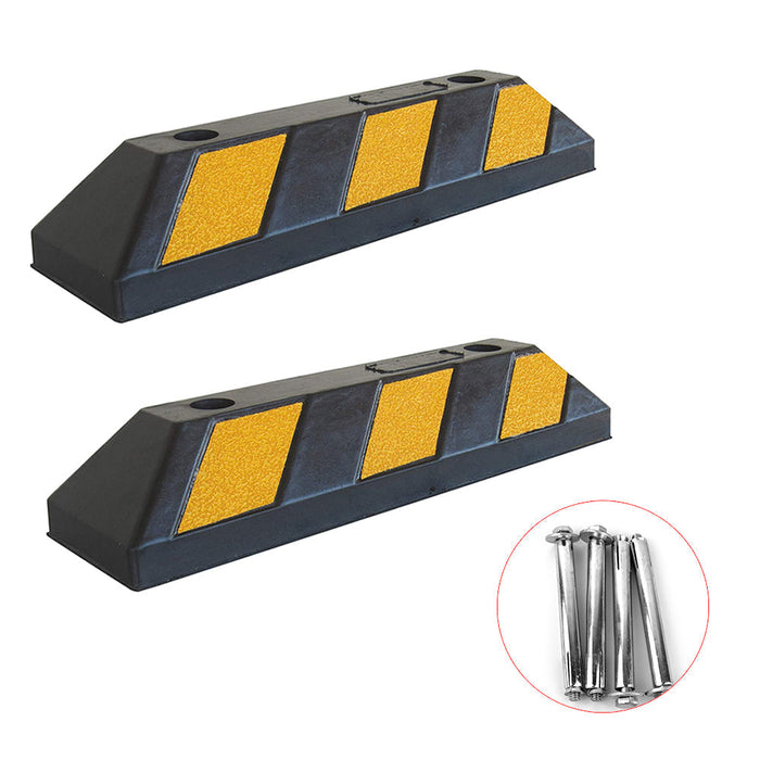 Parkero Rubber Driveway Stopper 550mm Parking Blocks Wheel Stops Guide Wheel Stops Parking Trade Me
